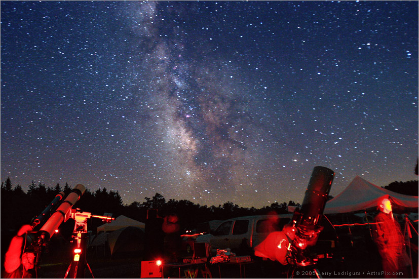 Setting Milky Way Black Forest Star Party
